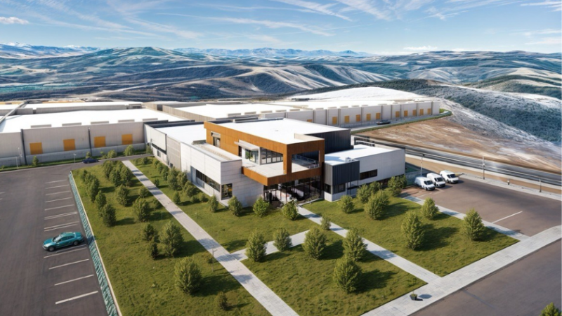 Prometheus Hyperscale's proposed data centre in Evanston, Wyoming