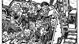 Muruntau Mine, Uzbekistan. NASA image. Media usage guidelines: https://www.nasa.gov/multimedia/guidelines/index.html