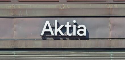 Helsinki, Finland ? September 9. 2024: Aktia logo sign. Aktia is a finnish asset manager, bank and life insurer.