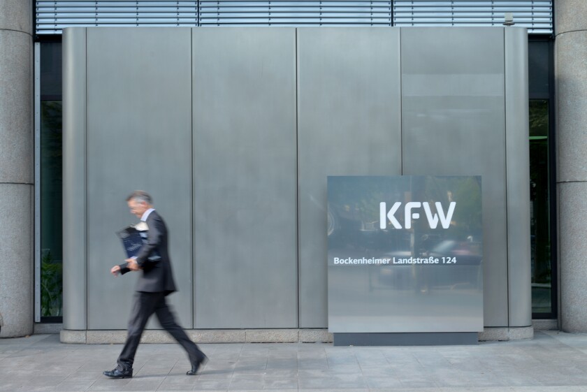 KFW, Bockenheimer Landstrasse, Frankfurt am Main, Hessen, Deutschland