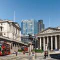 The Bank of England in The CIty of London