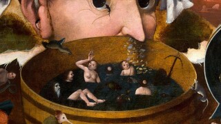 Title: Tondal's Vision
Creator: Hieronymus Bosch
Date: c. 15th
Medium: Oil on wood
Dimensions: 54 × 72 cm
Location: Museo Lazaro Galdiano, Madrid, Spain