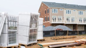 New home construction. 