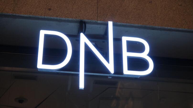 Oslo, Norway-Nov.25th 2025: DNB Bank brand logo sign