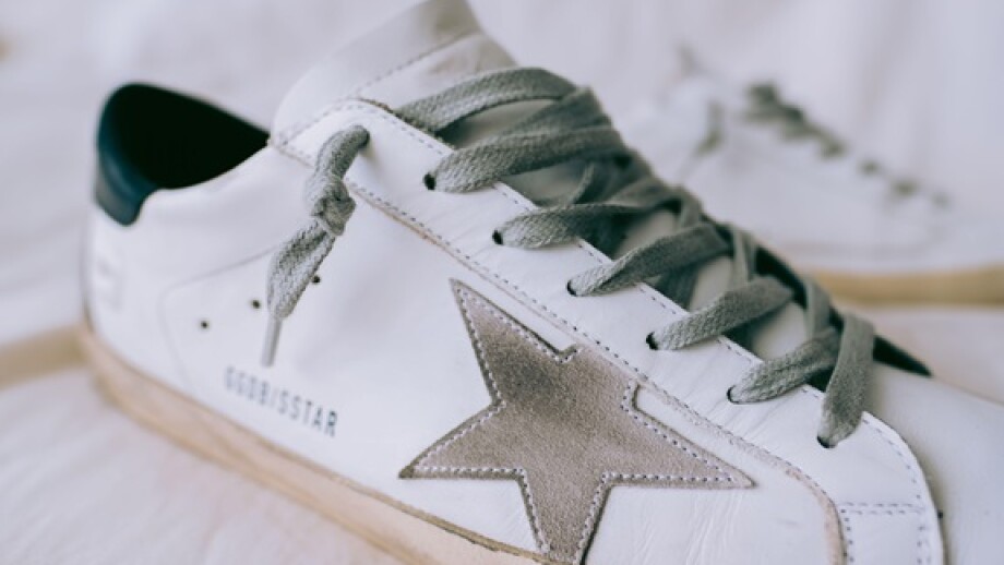 Golden Goose Deluxe Brand Superstar Sneakers with Box.