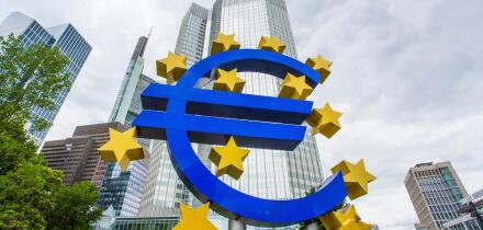 EU, Euro, Frankfurt, Germany, Europe, bank, blue, business, city, European union, image, money, monument, stars, symbol, trade,