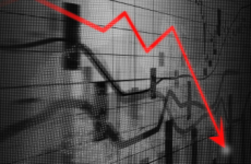 Volumes down