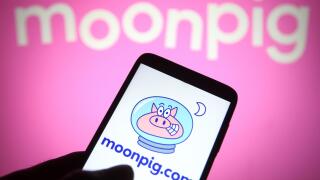 Ukraine. 29th Sep, 2021. In this photo illustration a Moonpig.com logo is seen on a smartphone and a pc screen. (Credit Image: © Pavlo Gonchar/SOPA Images via ZUMA Press Wire)
