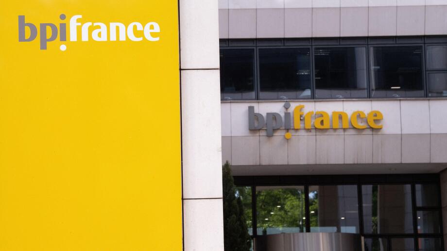 A logo of bpifrance bank, on May 06, 2020 in Maisons-Alfort, France. Photo by David Niviere/ABACAPRESS.COM