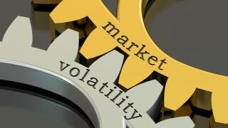 Market Volatility concept, 3D rendering