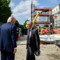 President Donald J. Trump tours the Federal Reserve headquarters with Fed Chair Jerome Powell in Washington, D.C. on July 24, 2025, to inspect renovation progress and discuss monetary policy. Image courtesy of the White House.