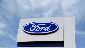 Ford Sign, Outside a Dealership. Oxford, United Kingdom.