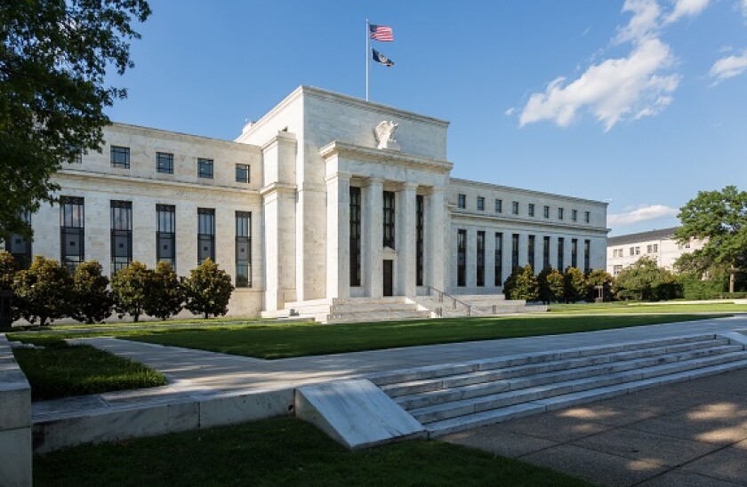 US Federal Reserve Board Building (the Fed), Washington, D.C., USA