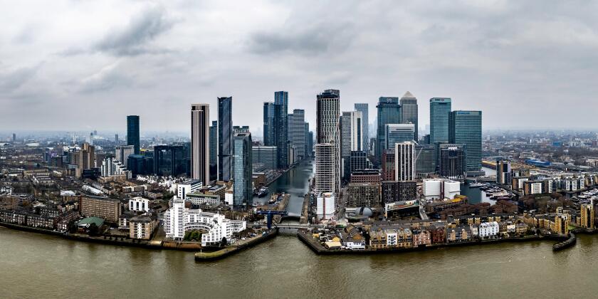 Canary Wharf, Tower Hamlets, London, England, UK.