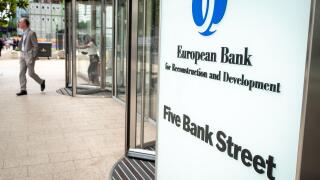 London- June 2023: European Bank for Reconstruction and Development in Canary Wharf