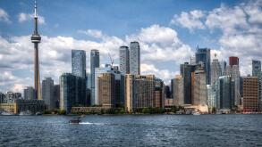 Toronto City Skyline, Toronto, Ontario, Canada