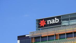 Logo of National Australia Bank NAB, One of the four largest bank in Australia and 17th in the world.