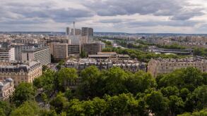 The district of Beaugrenelle in Paris (France)
