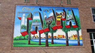 TAMPA,FLORIDA,ART SIGN