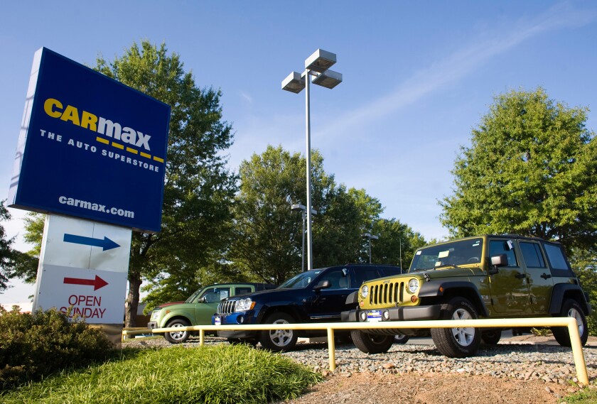 Carvana returns with subprime after CarMax subs price tight