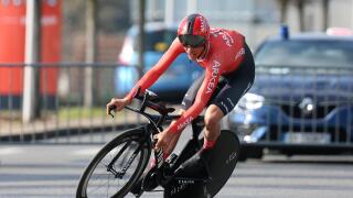 BARGUIL Warren of Team Arkea Samsic during the Paris-Nice 2021, cycling race Stage 3, Time Trial, Gien - Gien (14,4 km) in Gien, France, March 9, 2021. Photo by Laurent Lairys/ABACAPRESS.COM