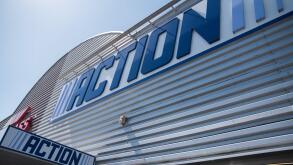 Action logo is pictured at a Action supermarket on May 15, 2020 in Lambres-lez-Douai near Lens, after a partial lifting of restrictions due to the Covid-19 pandemic caused by the novel coronavirus came into effect. Photo by Julie Sebadelha/ABACAPRESS.COM