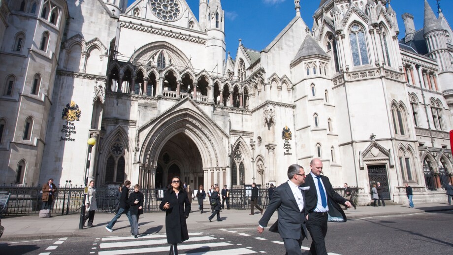 High Court, The Royal Courts of Justice, London, England, UK.