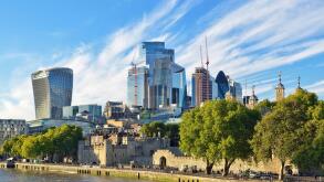City of London Skyline, England, United Kingdom