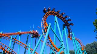 Theme park from Alamy