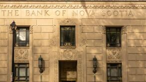 The bank of Nova Scotia operating as Scotiabank building in Halifax Nova Scotia