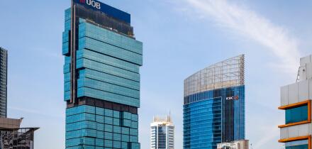 Modern Architecture, Jakarta, Indonesia.