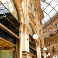 The Prada store in the Galleria Vittorio Emanuele 11, in Milan.