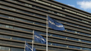 Copenhagen, Denmark, the headquarters of the financial group of the Nykredit Kalvebod Brygge