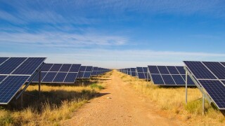 Solar power farm renewable energy from Adobe 23Jun20 575x375