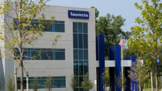 A facility occupied by auto parts maker Faurecia in Auburn Hills, Michigan.