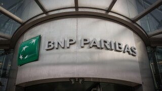 BNP Paribas bank in London-  French international banking group
