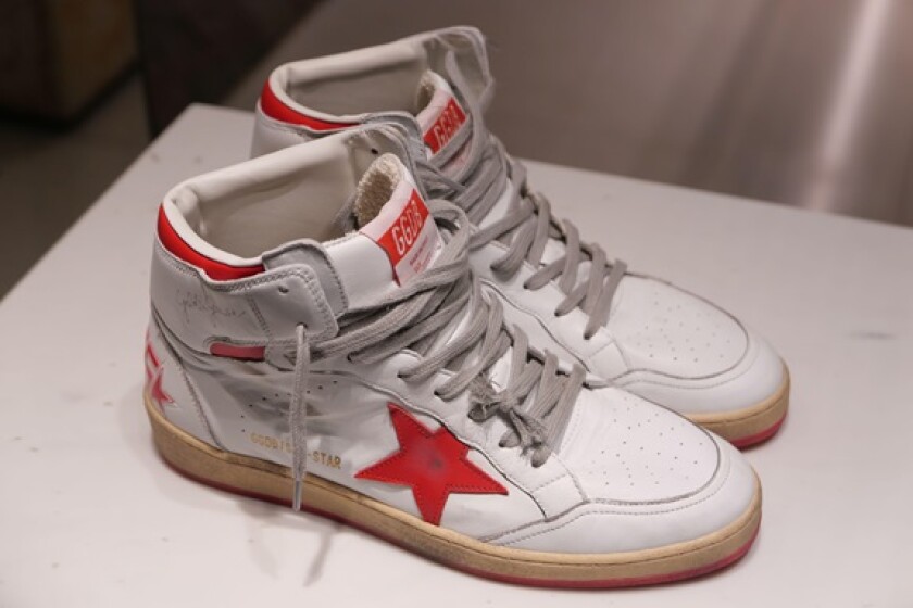 Golden Goose shoes from Alamy 19Jun24 575x375
