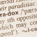 Definition of word paradox in dictionary
