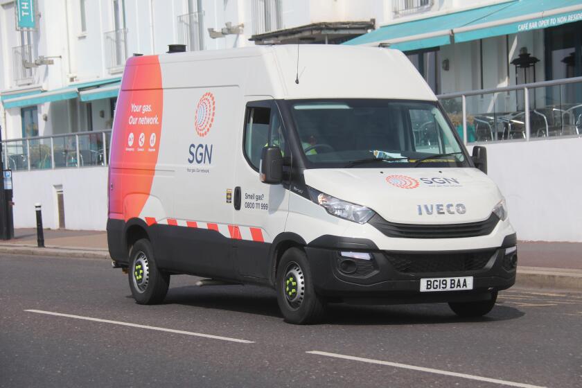 AN IVECO VAN OF SOUTHERN GAS NETWORKS