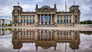 German Parliament Building Reichstag in Berlin, Germany.