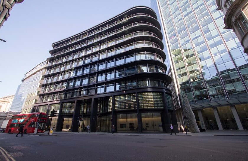 60 threadneedle street offices of Talbot an AIG company, Universities Superannuation scheme, Berenberg, TD securities, RWE supply and trading