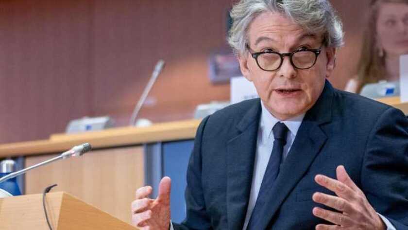 Thierry Breton, now the former EU internal market chief