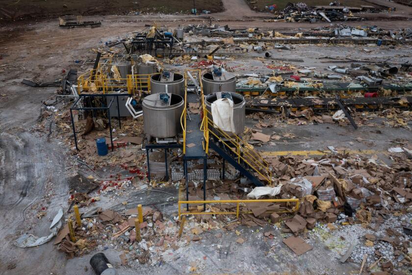 Candle factory tornado loss of 50mn will hit AIG, Swiss Re and Everest