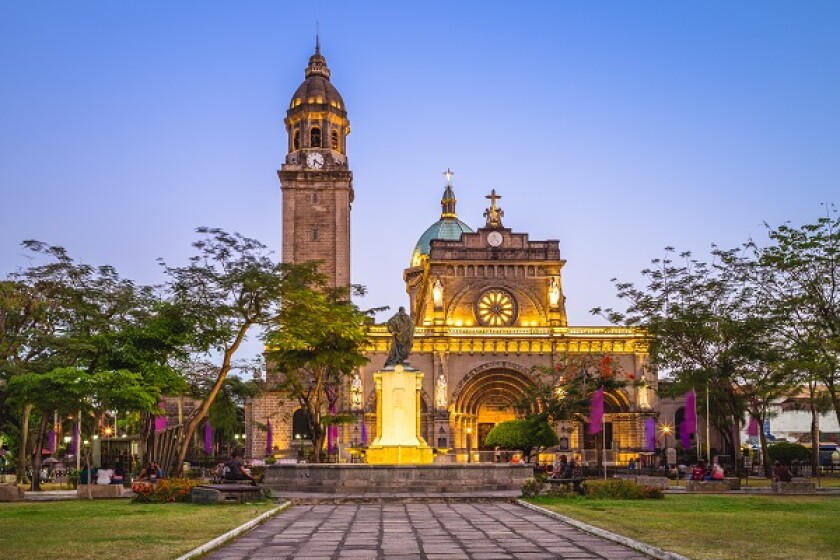 Manila Cathedral, Intramuros, Manila, Philippines