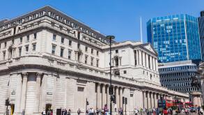 England, London, City of London, Bank of England and Threadneedle Street