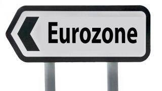 Eurozone Road Sign England UK