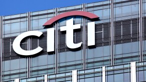 Headquarters of the Citi Bank Center in the Citigroup Centre in Canary Wharf, London, England, United Kingdom, Europe