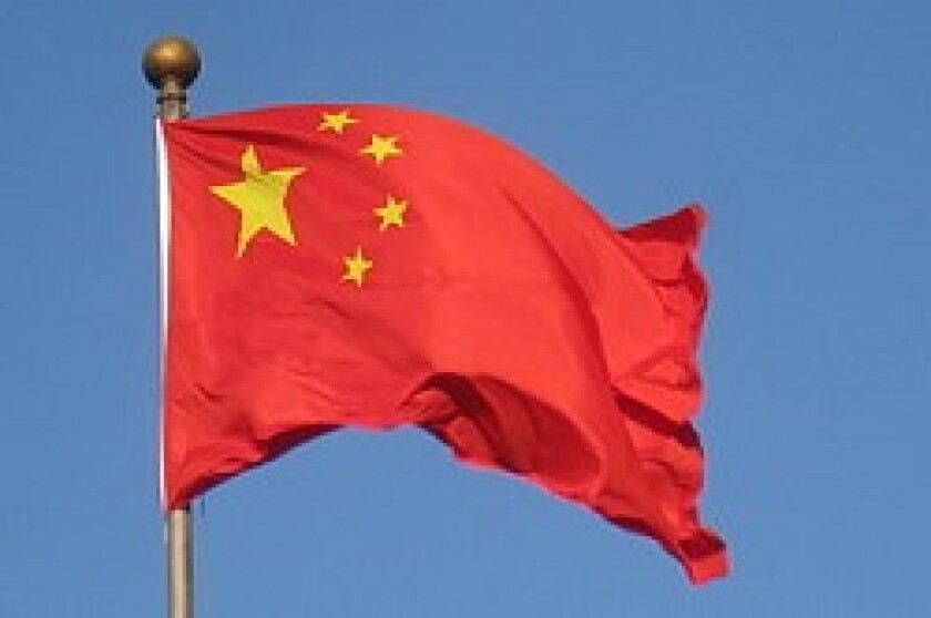 China flag