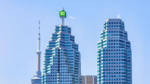 Brookfield Place and CN Tower, Toronto, Canada