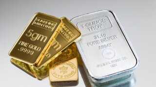 Small Gold and Silver Bullion Bars